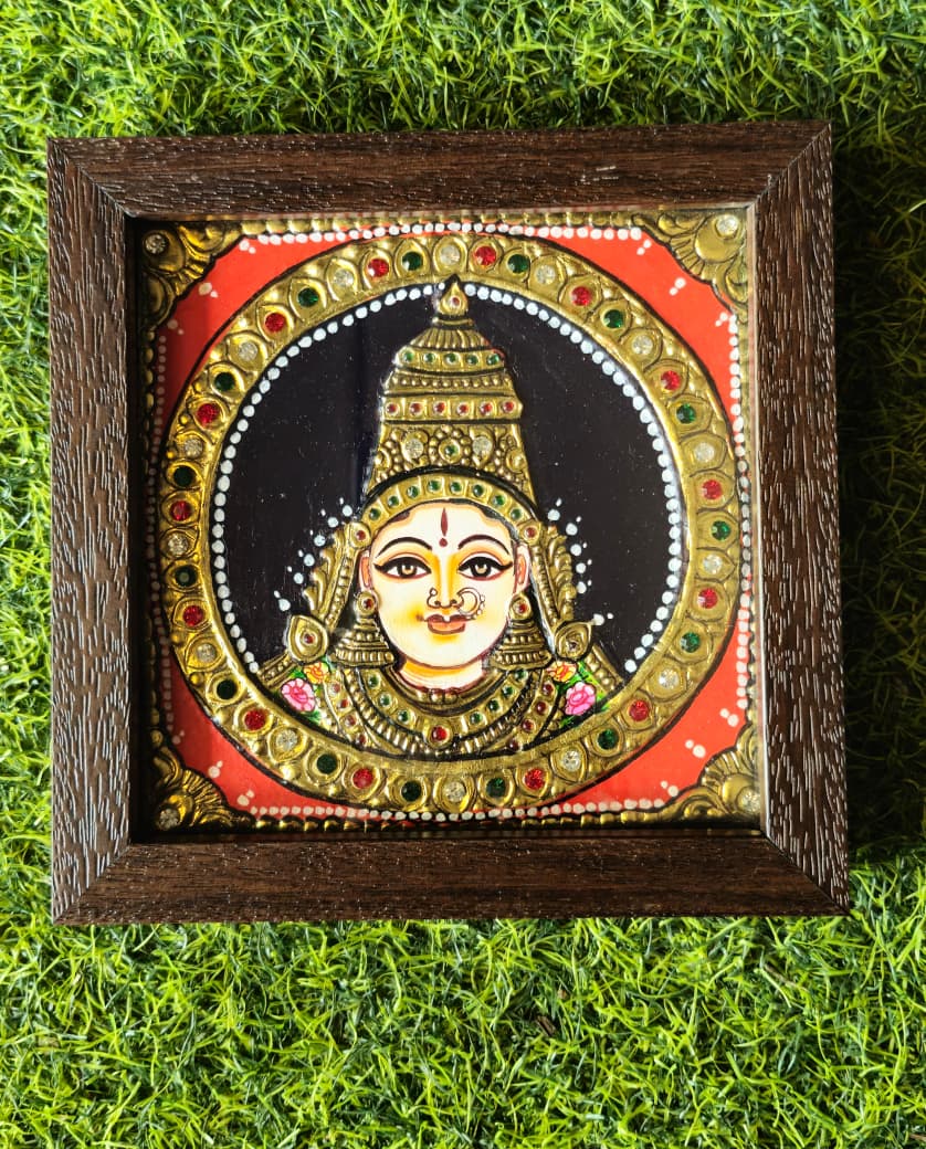 Small Lakshmi Tanjore Painting
