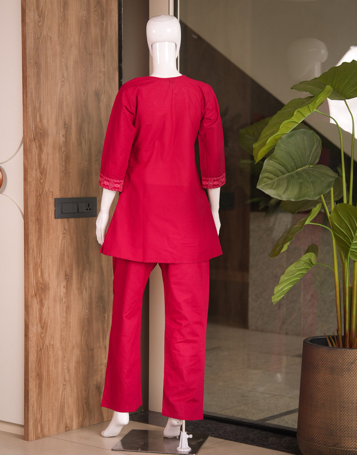 Cotton kurti set
