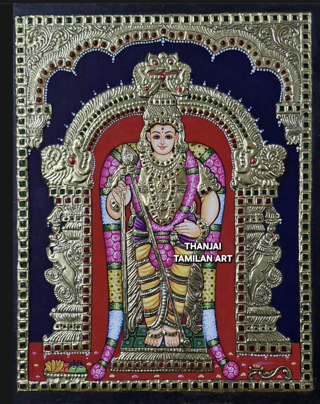 Lord Murugan Painting