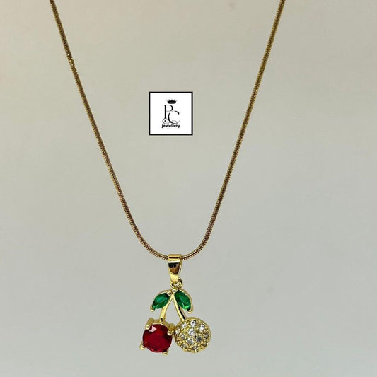 Cherry Bomb Anti Tarnish Chain