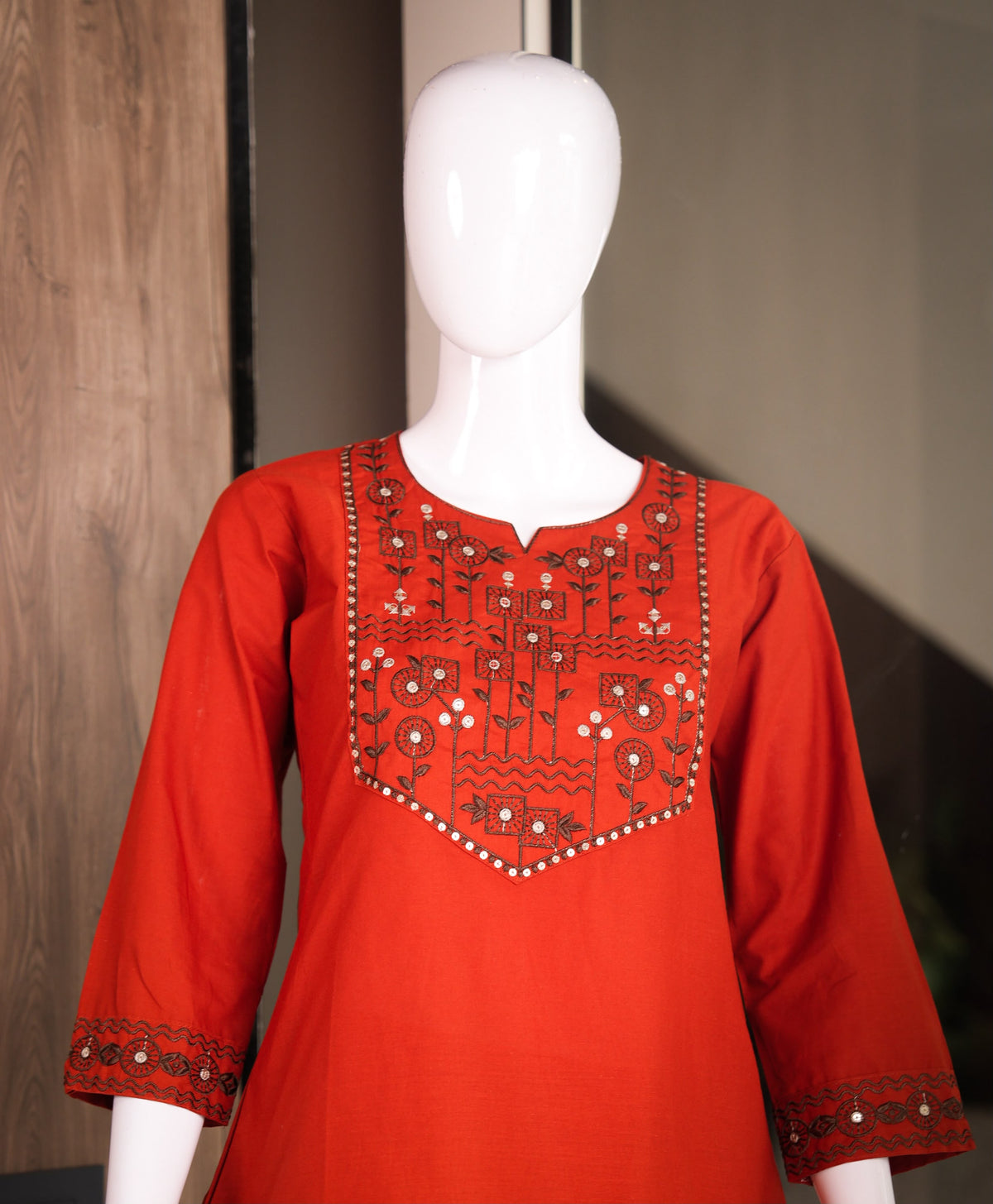 Cotton kurti set