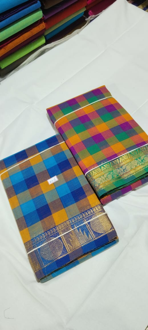 Cotton sarees