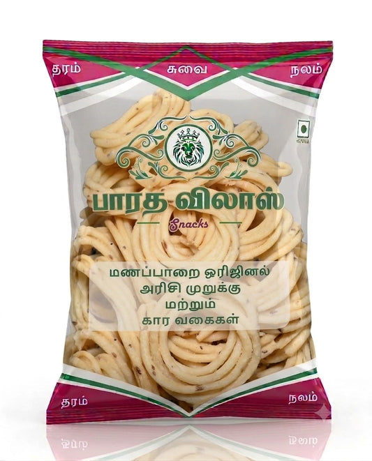 Garlic murukku